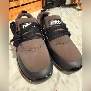 Men's Black and Gray Snibbs Sneakers (could be unisex) new/ never worn